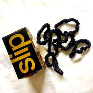 Slip silk scrunchie